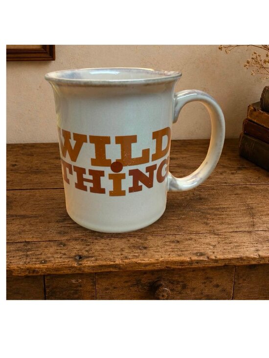 Hallmark Other - Vintage Hallmark Wild Thing Mug The Troggs Retro Reactive Glaze Coffee Cup - Dis
